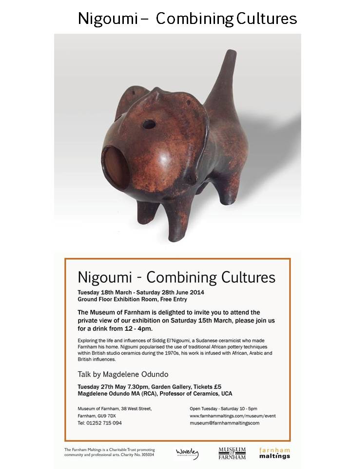 Nigoumi Exhibition 18th March – 28th June 2014