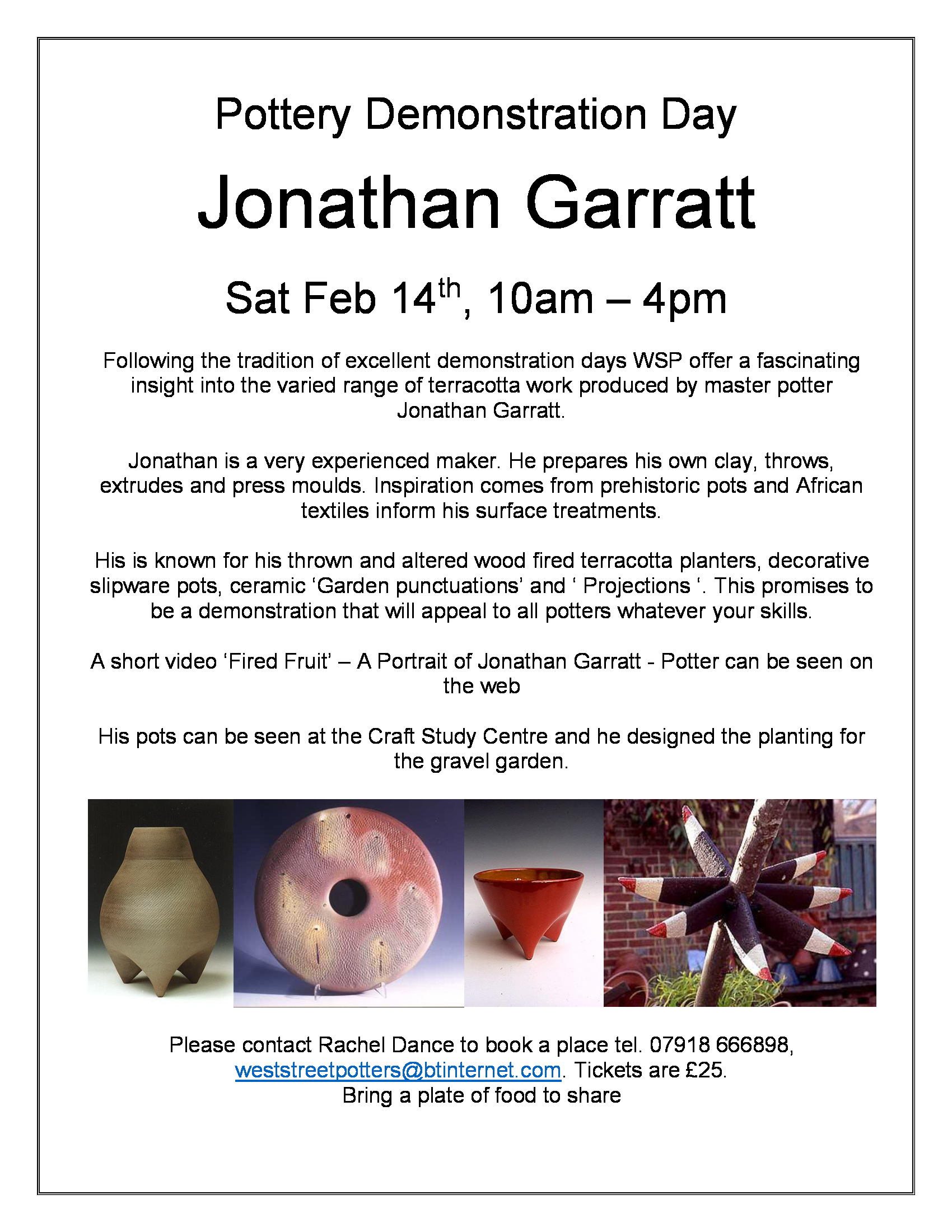 Jonathan Garratt – 14th Feb 2015