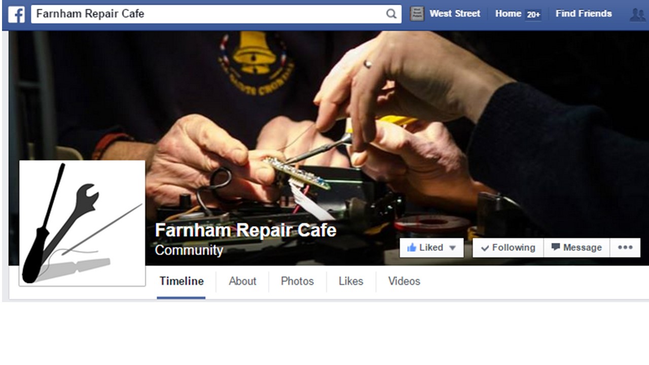 Farnham Repair Cafe – Next one….Sat 14th February