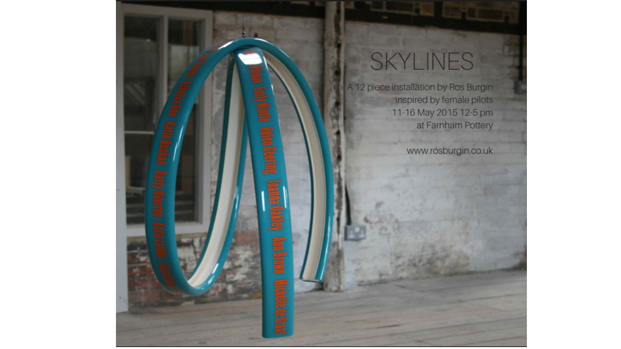 ‘Skylines’ evening opening  – 14th May 6-8 pm