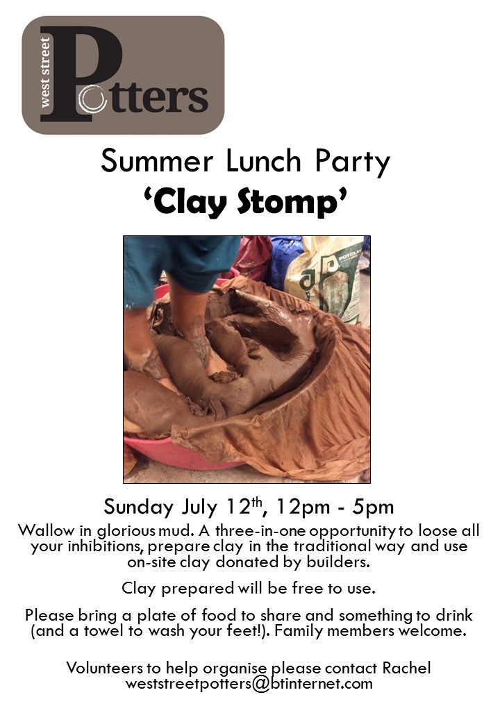 Clay Stomp! – Summer Lunch Party
