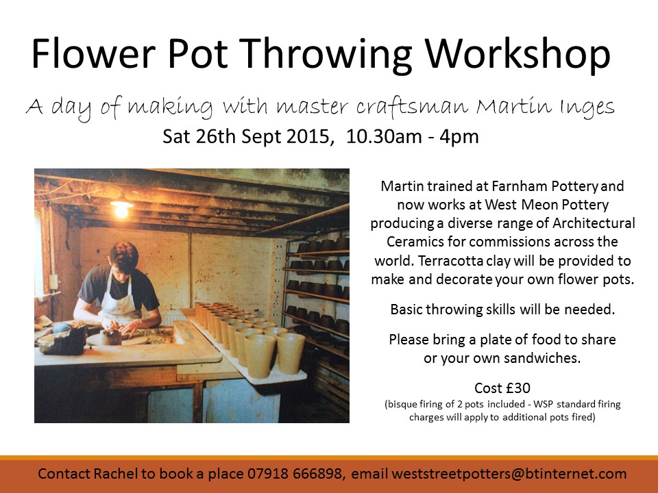 Flower Pot Throwing Workshop