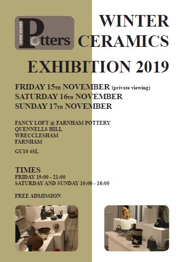 Help needed for WSP Exhibition – Fri 15th & Sat 16th Nov