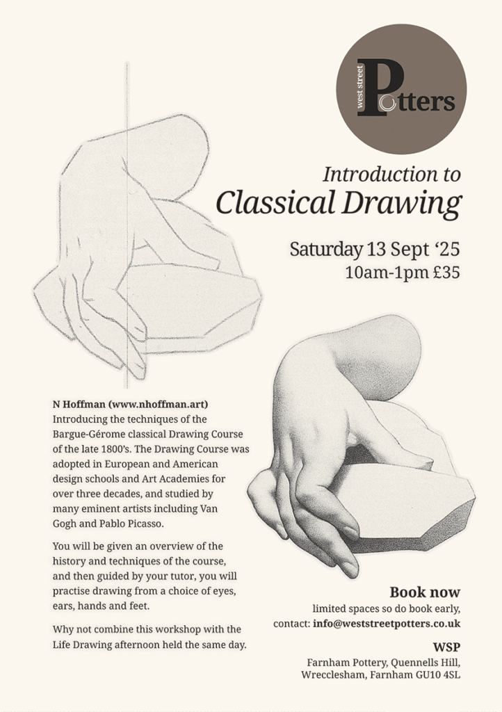 Drawing classes at WSP with Nikki Hoffman – Saturday 13th September