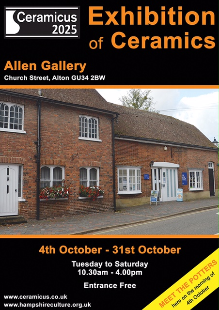 Ceramicus Exhibition at the Allen Gallery